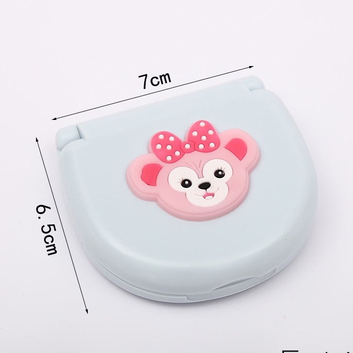 Dụng cụ kim chỉ may vá HOA QUẢ MINI bỏ túi tiện lợi - nội địa Trung