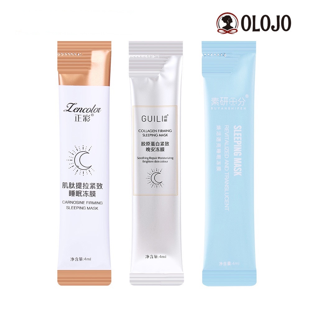 ⚜️Mặt Nạ Ngủ Dưỡng Ẩm Làm Dịu Tinh Chất Tự Nhiên Cho Da Mặt Chống Lão Hóa 4ml