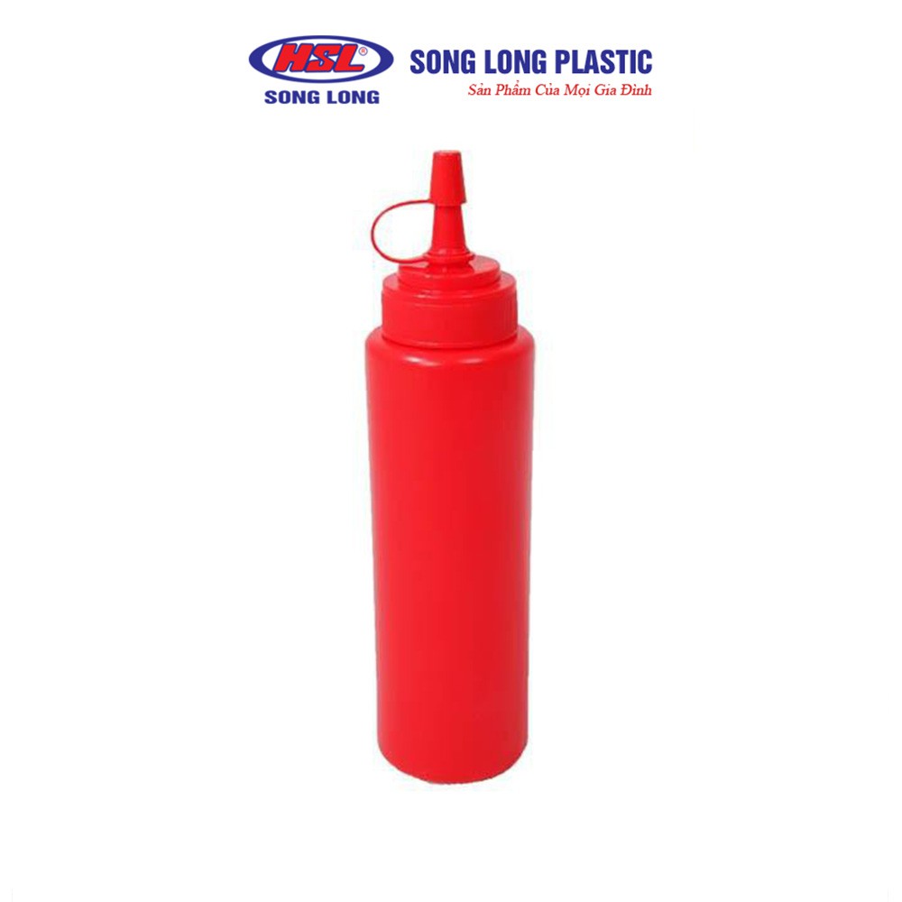 Chai đựng tương ớt Song Long Plastic 250ml(2922)