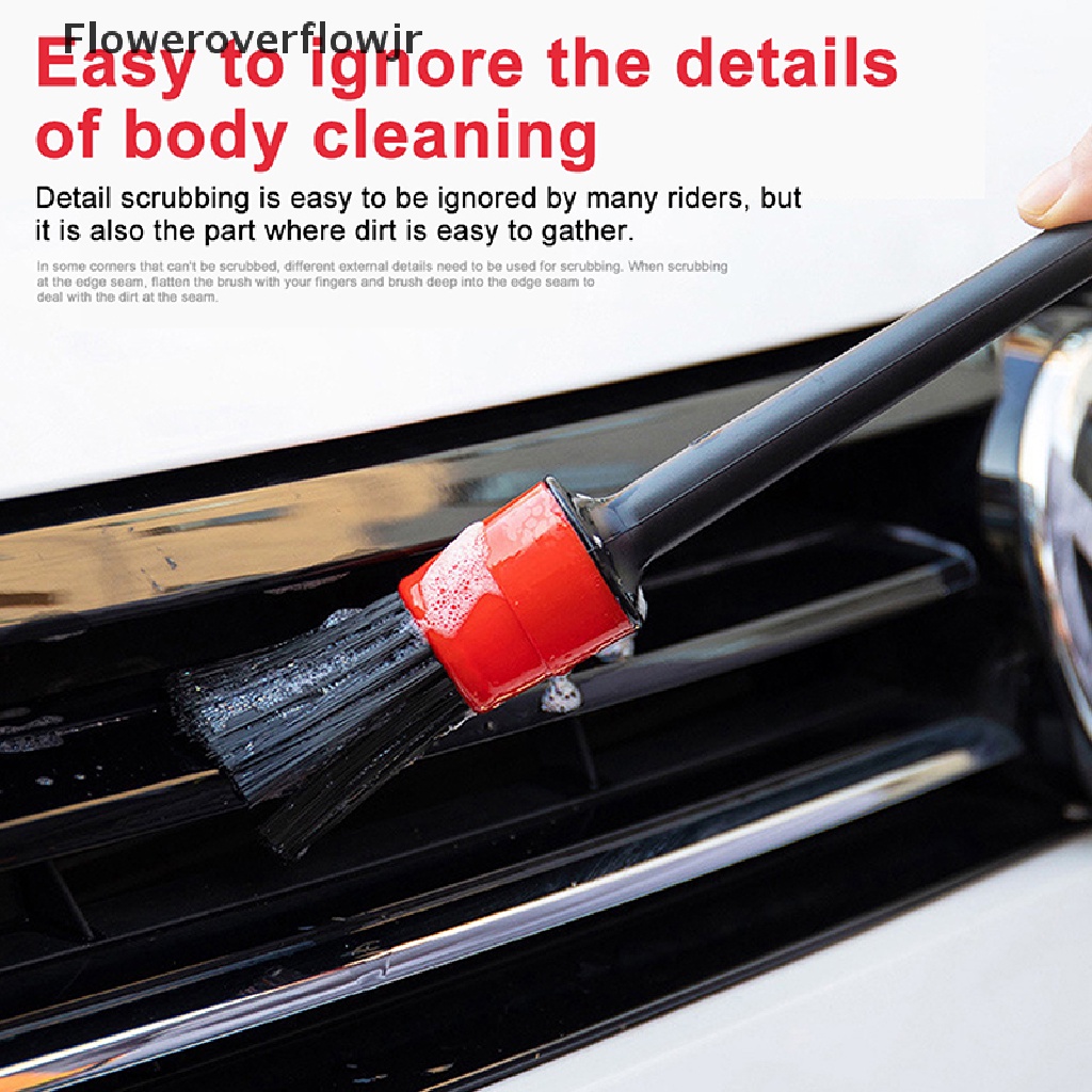 Set 5 Cọ Vệ Sinh Xe Hơi Chuyên Dụng