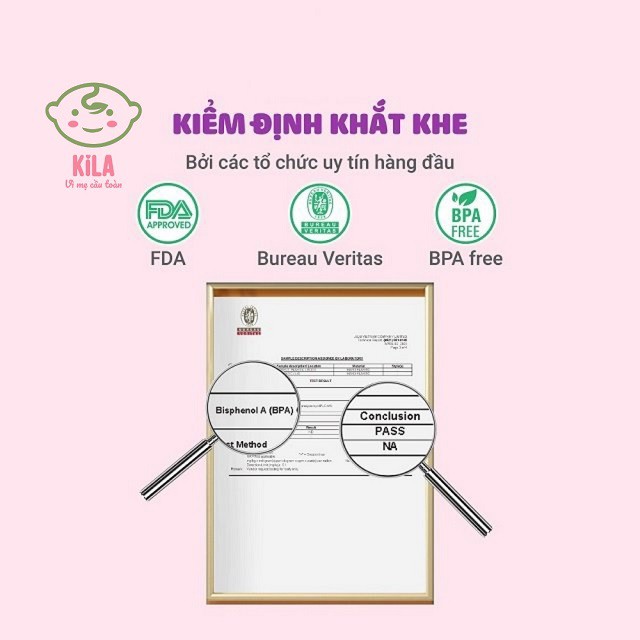 Bình trữ sữa cổ rộng Mama’s Choice, dùng được với máy hút sữa Spectra, Avent, Rozabi