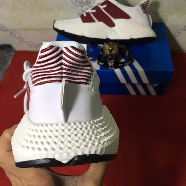 Giầy Adidas prophere ( trắng - đỏ)