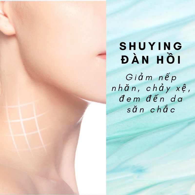 [Nguyên Seal - Chính hãng ] VENZEN Mặt nạ cổ xóa nếp nhăn vùng cổ, vết chân chim, nâng cơ và săn chắc, làm trắng da cổ