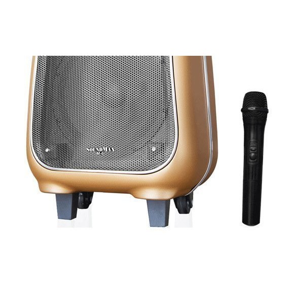 Loa SoundMax M6 ( Loa di động Bluetooth, karaoke)
