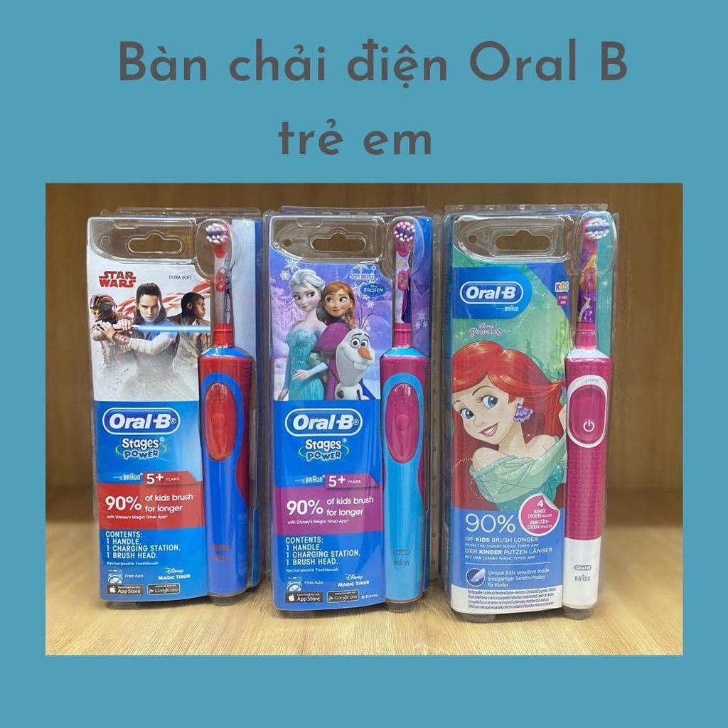 Bàn chải điện diêu tiện ích ORAL -B