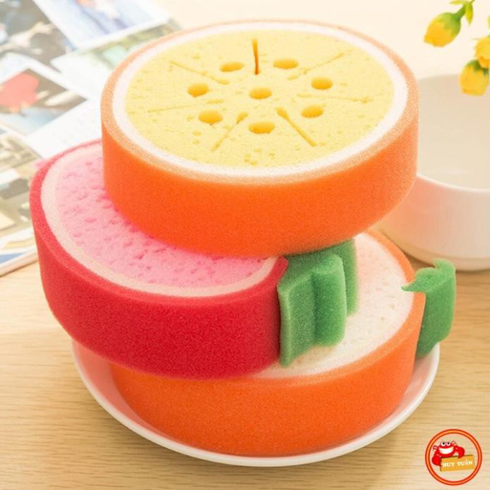 Miếng rửa chén bát hình trái cây bằng bọt biển (RBTC04)