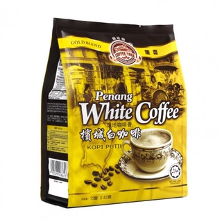 Date 4 2024 Cà phê hòa tan 3in1 Penang White Coffee, nhập khẩu Malaysia