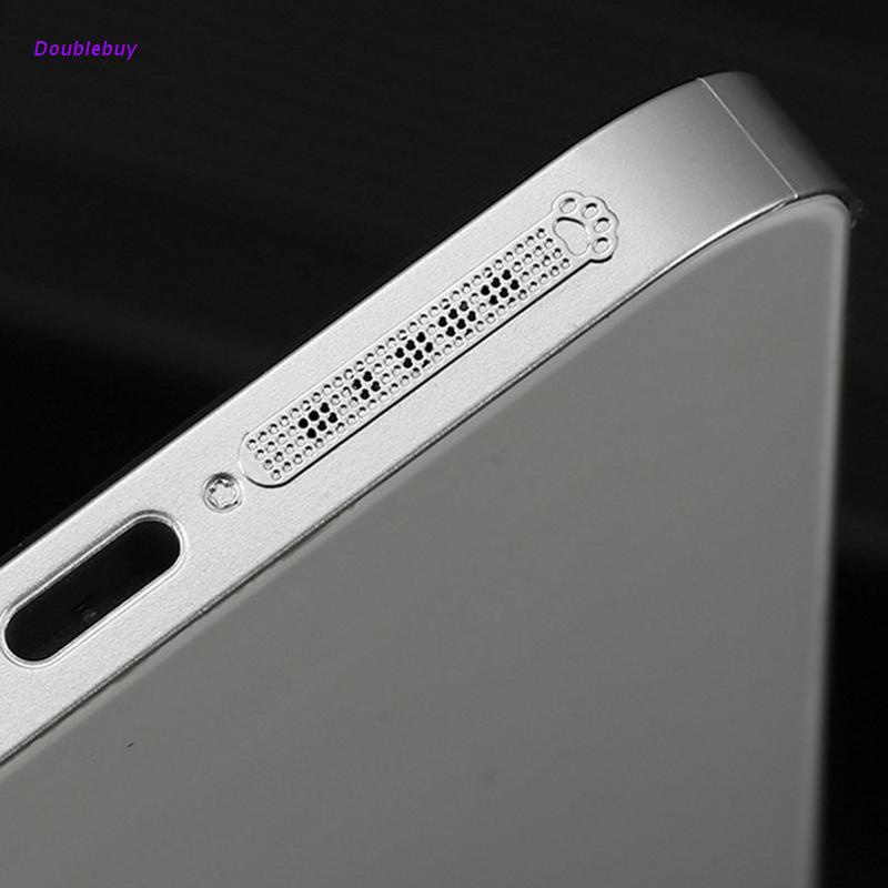 Miếng Dán Kim Loại Chống Bụi Bẩn Cho iPhone 13/12/12 Pro Max