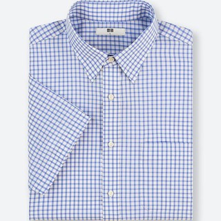 UNIQLO SƠ MI CỘC TAY EASY CARE COTTON (HÀNG AUTH XÁCH TAY)