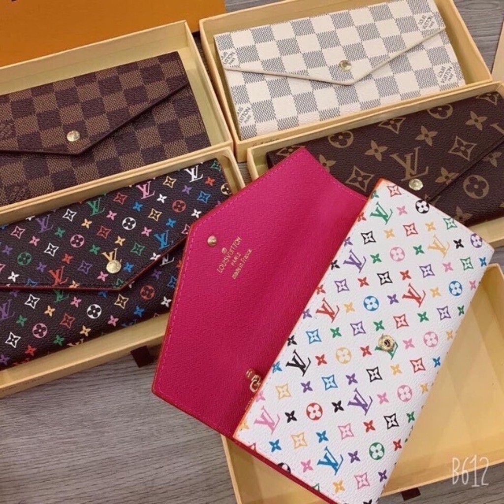 Ví Dài Nữ Dáng Gập Bì Thư Hàng Full Box Nhiều Ngăn Đẻ Được Tất Cả Các Dòng Điện Thoại- Ví Cầm Tay Dư Tiệc Size 20 | BigBuy360 - bigbuy360.vn