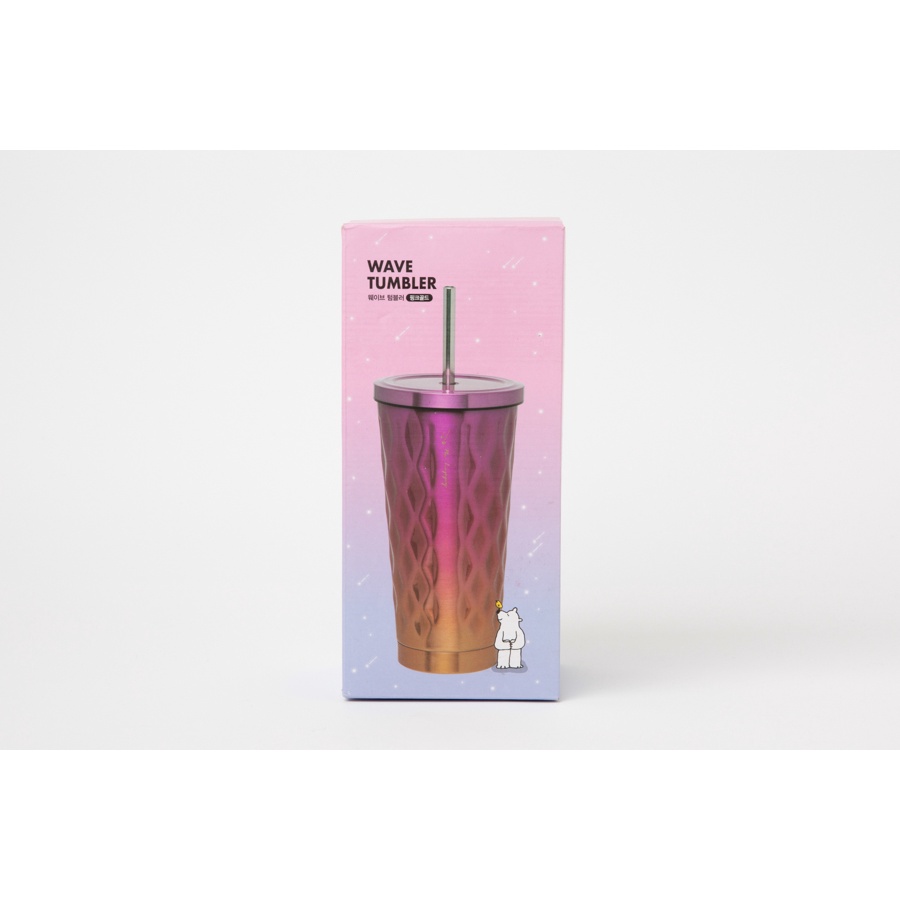 Cốc Nước ARTBOX Hàn Quốc 600ml Màu Vàng Hồng Ombre