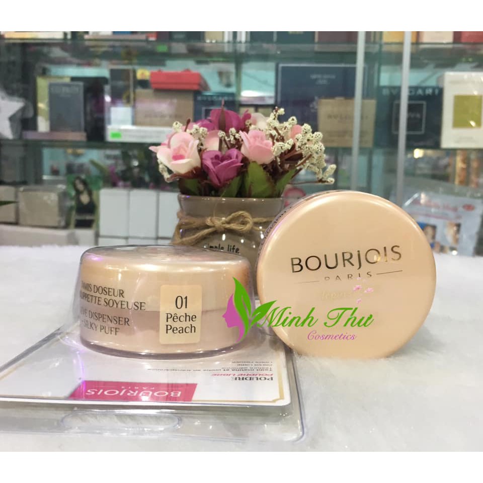 Phấn phủ bột BOURJOIS - LOOSE POWDER 01 Peach