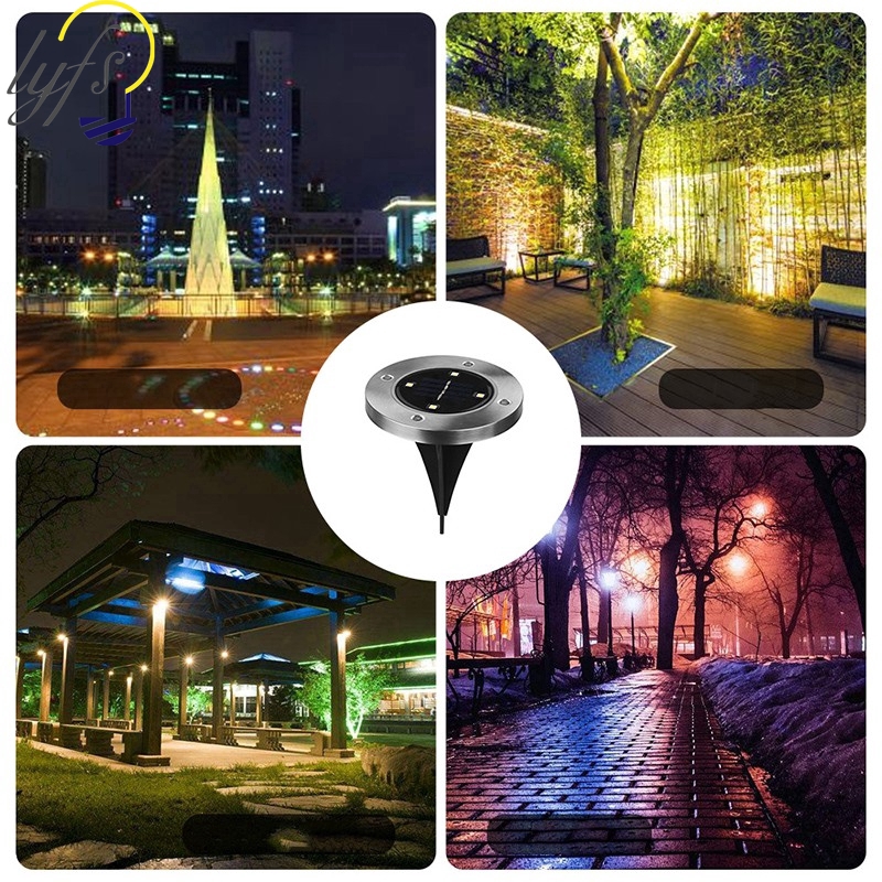 Đèn led gắn sân vườn tiện dụng