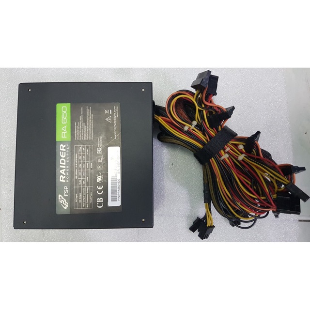 Nguồn FSP RAIDER 650W POWER SUPPLY chính hãng