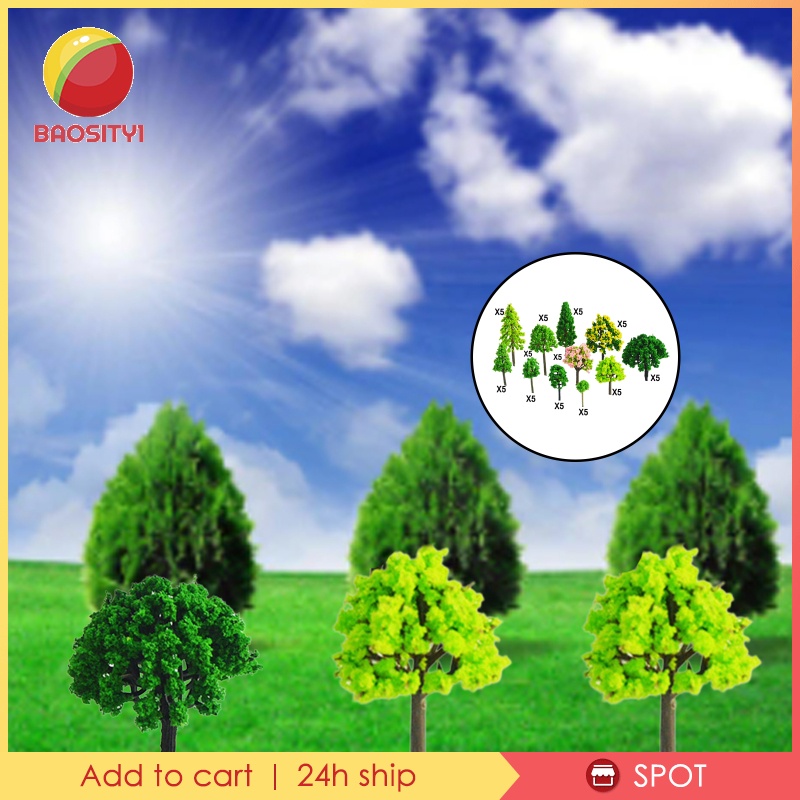 [Baosity1] Mô Hình Cây Nhỏ Trang Trí Bàn Cát Nhân Tạo