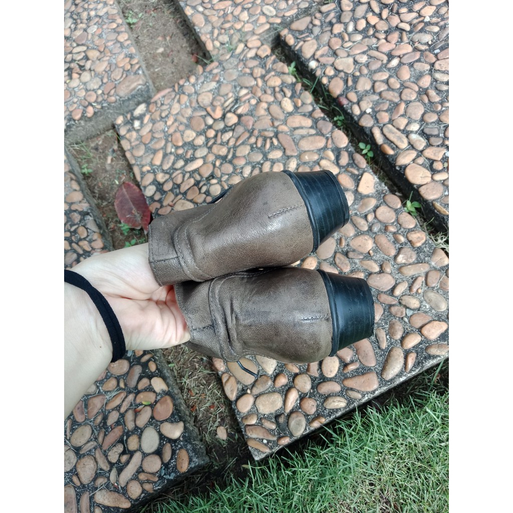 Boot da thật size 39 hiệu BraKo Second-hand - Đồ Si Bon- Bốt
