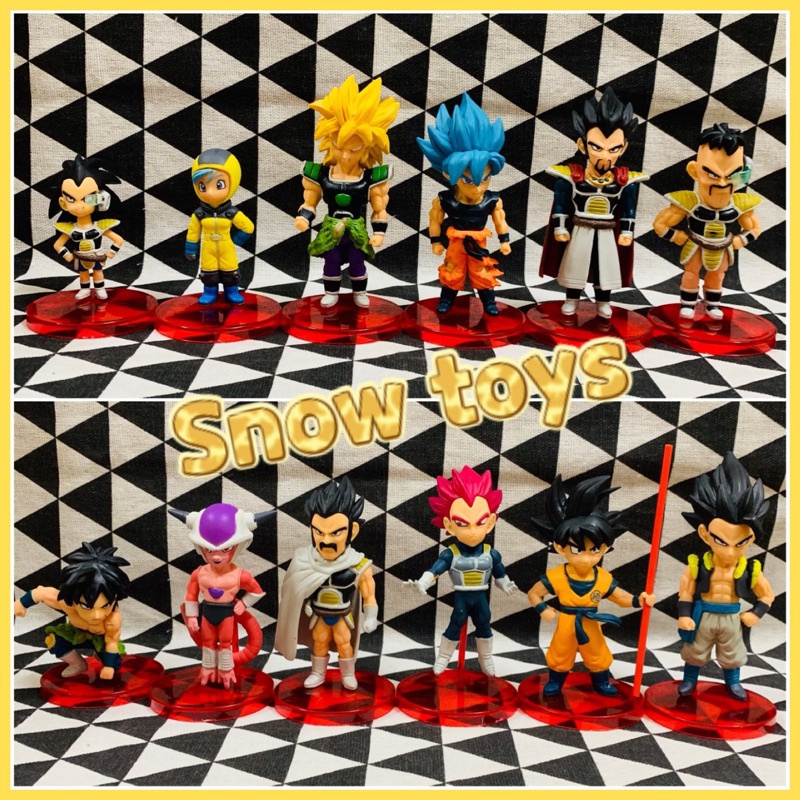 Mô hình Dragon Ball - WCF/DWC - 8 mẫu bán lẻ Goku Thần Kaio Bubbles Gohan Krillin Bulma ChiChi Ox Ki