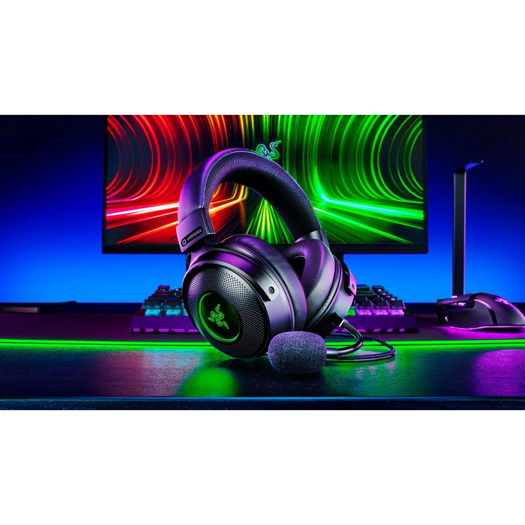 Tai Nghe Chơi Game Không Dây - Razer Kraken V3 Pro Wireless - Hàng Chính Hãng FPT