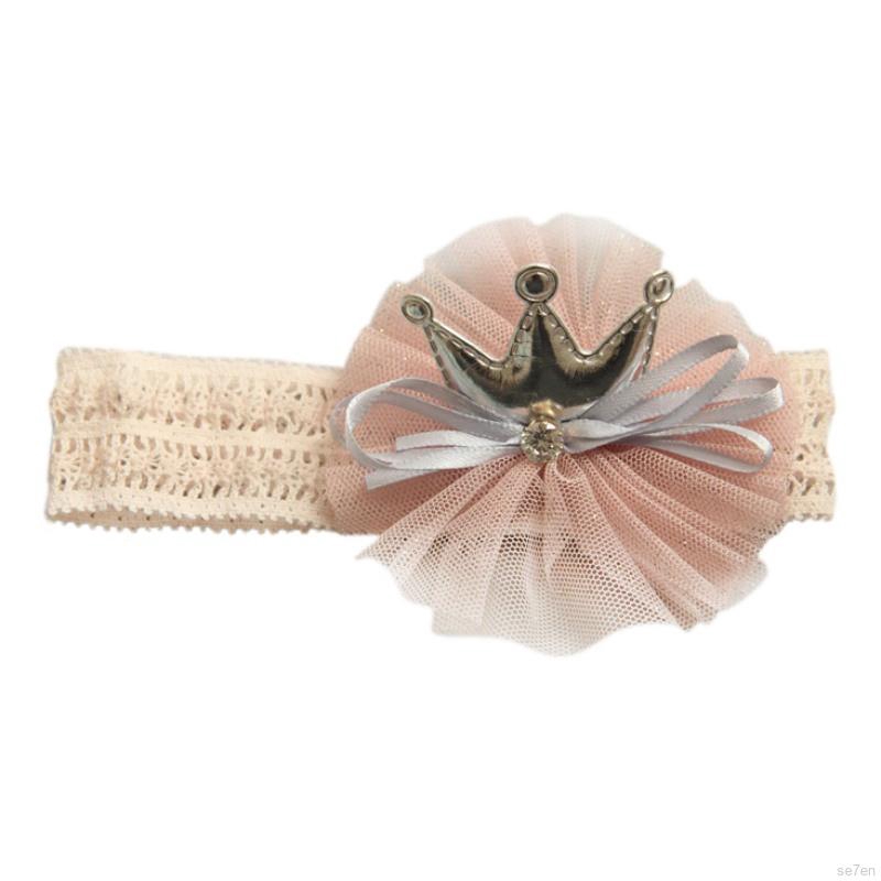 Băng đô chất liệu cotton thiết kế dễ thương cho bé gái