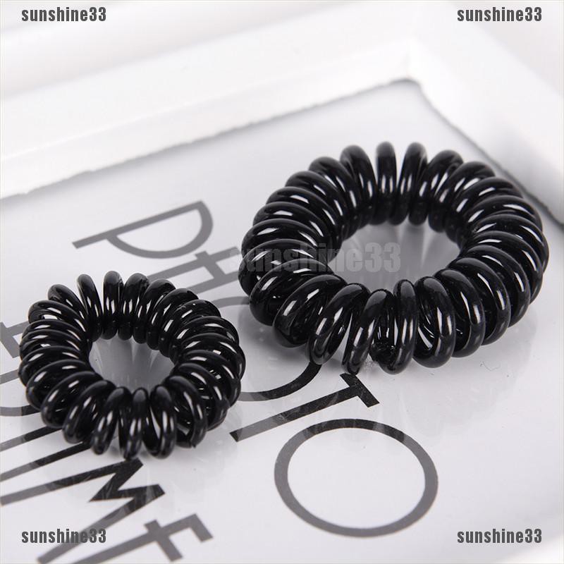 Bộ 10 Dây Cột Tóc Lò Xo Nhiều Màu Sắc Đầy Cá Tính