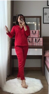Pijama lụa satin cao cấp