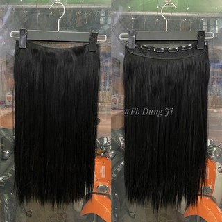a10 tóc giả kẹp thẳng 45cm ( kẹp dải nửa đầu)