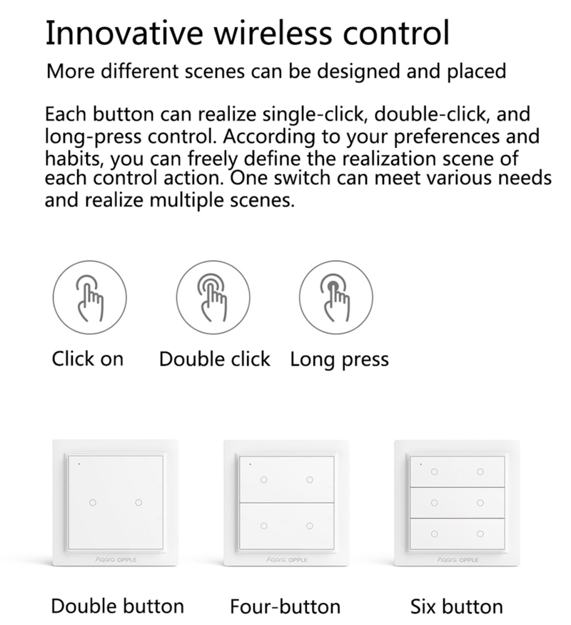 AQARA Công Tắc Thông Minh Zigbee 3.0