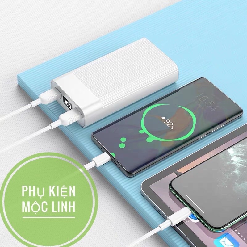 [ CHÍNH HÃNG HOCO ] Pin sạc dự phòng HOCO J85 dung lượng 20000mah hỗ trợ sạc nhanh màn Led 1A 2A