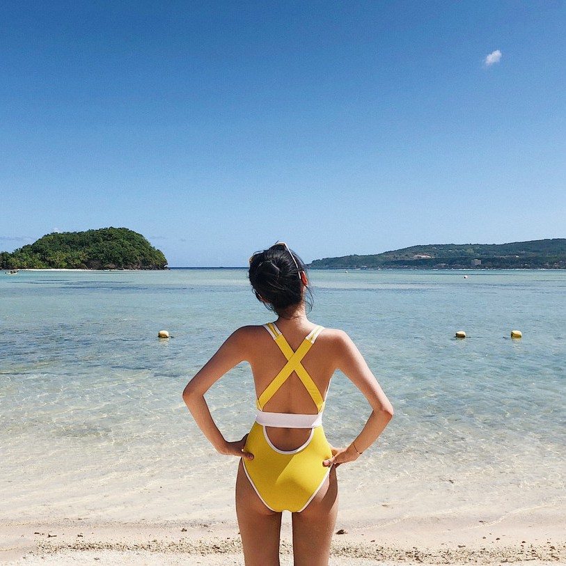 Đồ Bơi Liền Thân Phong Cách Hàn Quốc Quyến Rũ Cho Nữ 2021 | BigBuy360 - bigbuy360.vn