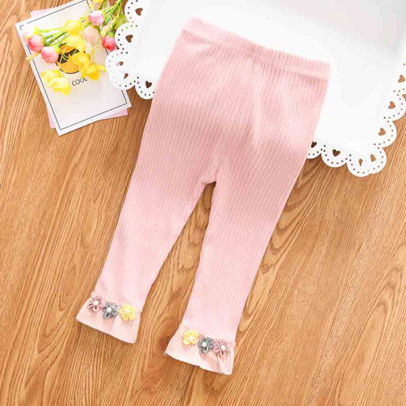 Quần legging giữ ấm thiết kế dễ thương dành cho bé gái