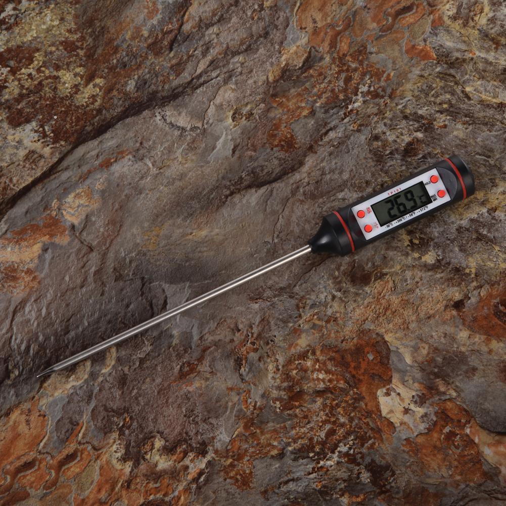 Nhiệt kế nấu ăn kỹ thuật số có đầu dò cảm biến mini tiện lợi dành cho nhà bếp