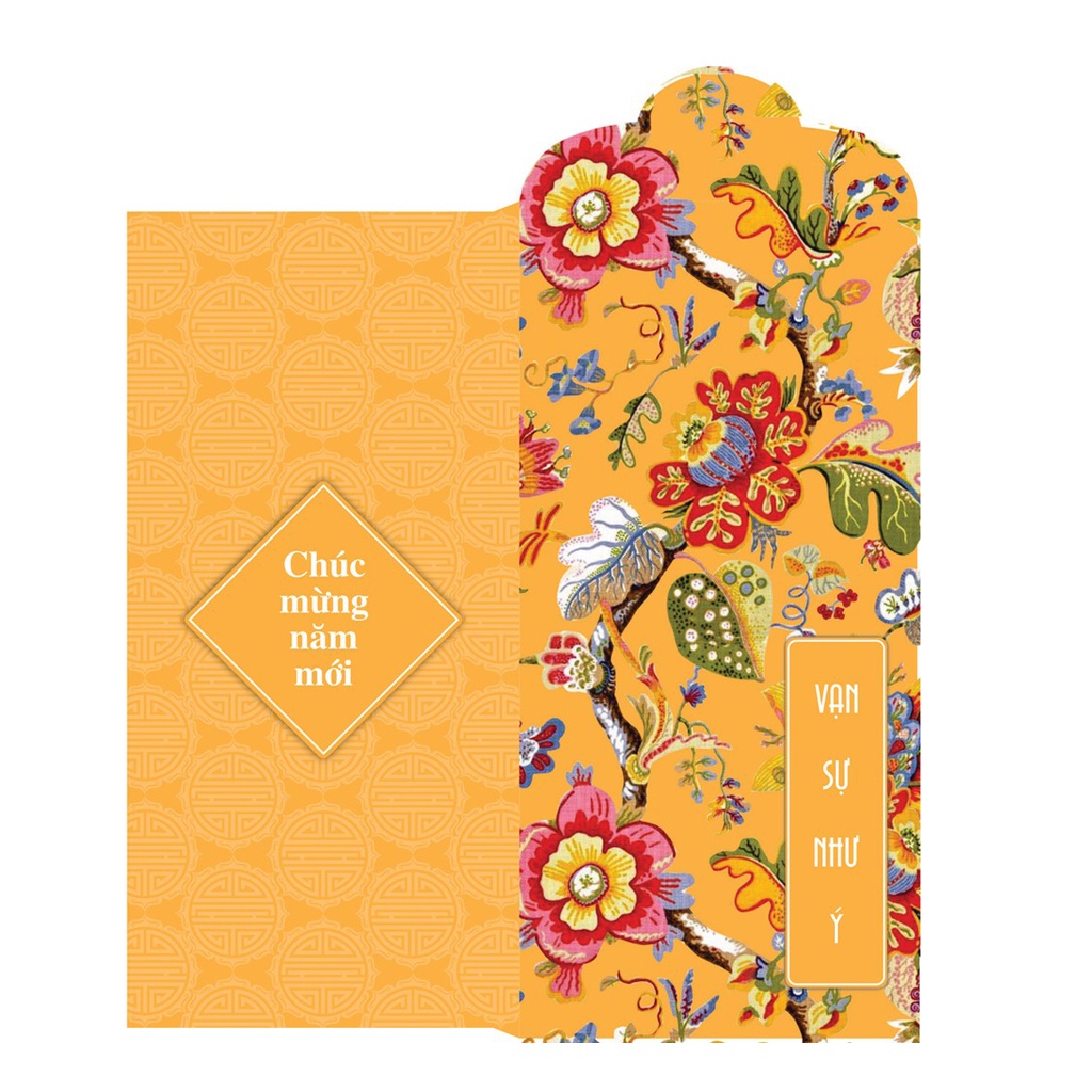 Bộ 100 Lì Xì Hoa Tết