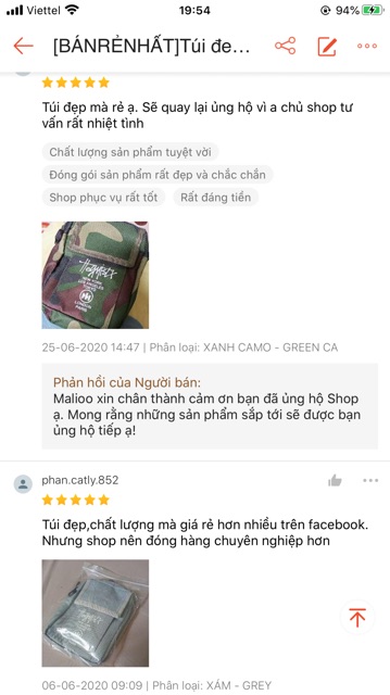 [BÁNRẺNHẤT]Túi đeo chéo Mini vải Oxford kháng nước,cá tính,Bảo hành khoá và dây TĐC018 | BigBuy360 - bigbuy360.vn