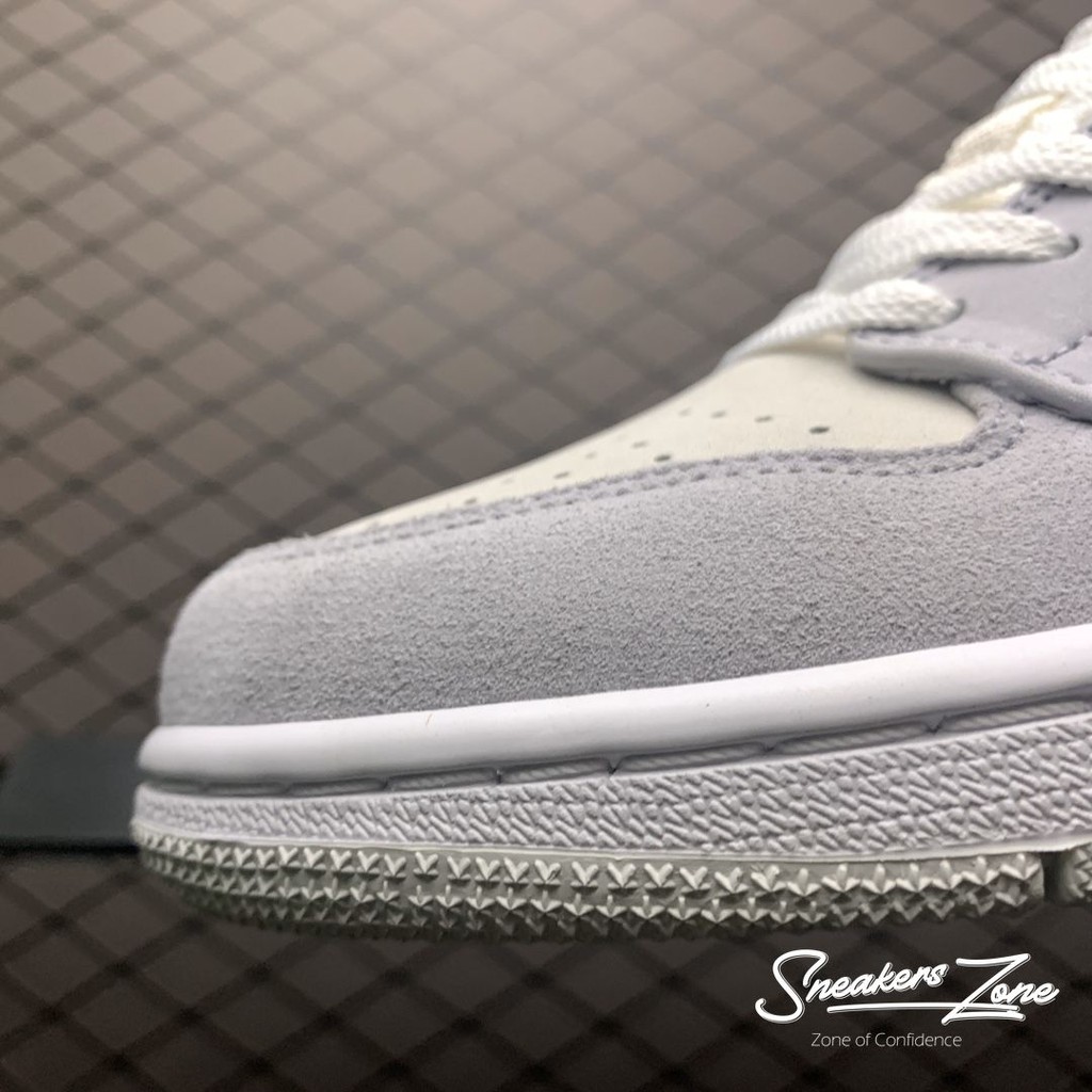 Giày Thể Thao Air Jordan 1 Low Paris Thấp Cổ Màu Xám Xanh Phù Hợp Mọi Dịp Cho Cả Nam Và Nữ Sneakers World