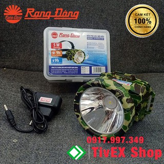 Đèn LED đội đầu RẠNG ĐÔNG pin sạc