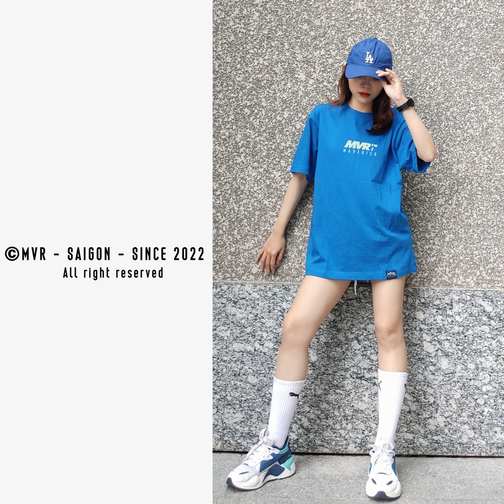 Áo thun unisex Subterraneous phông phom rộng MVR vải dầy phông màu xanh lá nam nữ tay lỡ cotton form Hàn Quốc nâu đỏ xám