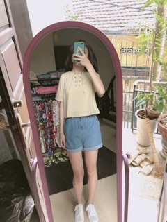 Áo đan dây ngắn / dài