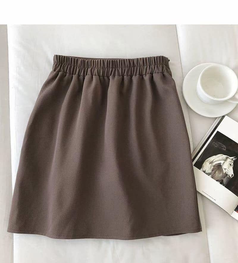 [Mã FAXANH55 giảm 10K đơn 50K] Chân váy xếp ly vạt lệch V032110 | BigBuy360 - bigbuy360.vn