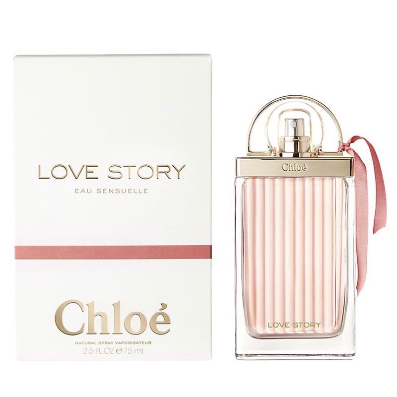 [Hàng mới] - Nước hoa Fullseal Chloe Love Story Eau Sensuelle (Như hình - Dung tích 75ml)