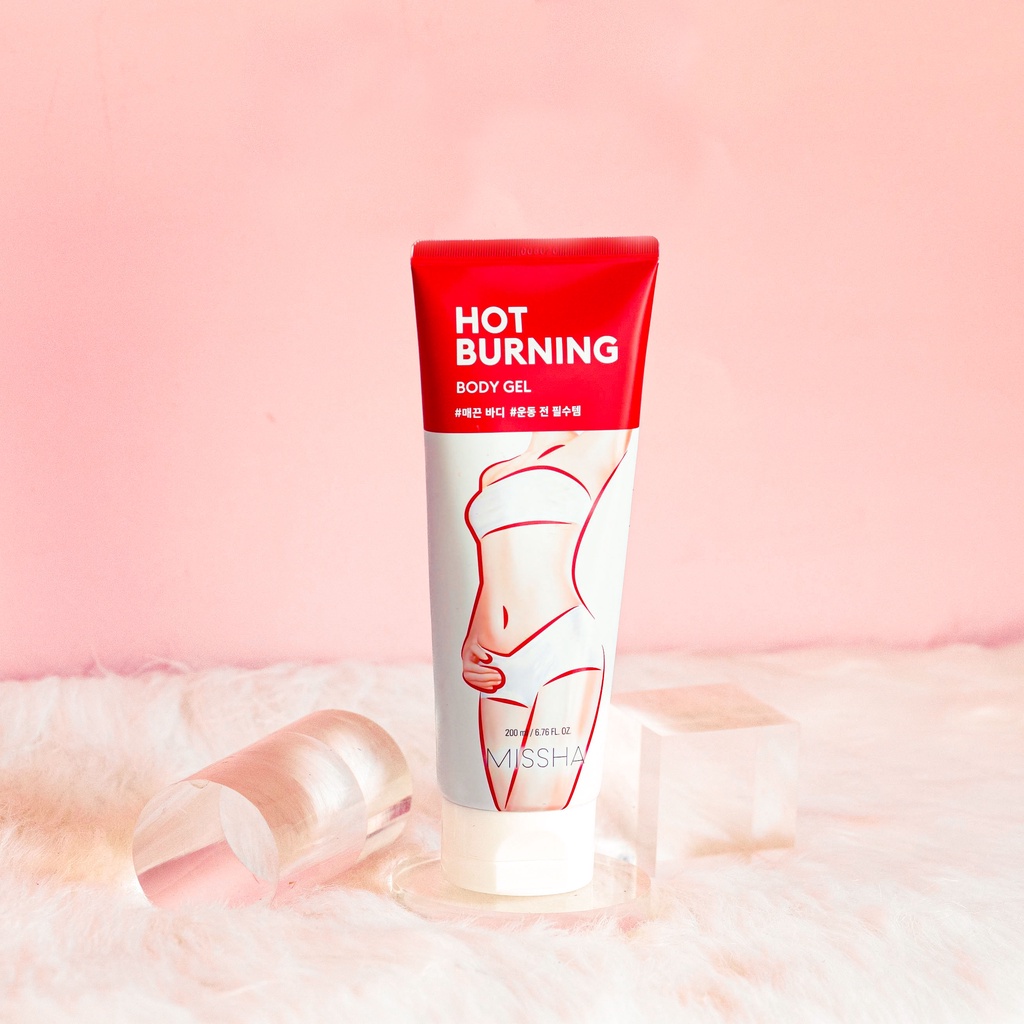 Kem Tan Mỡ Bụng, Đùi, Bắp Tay - Kem Tan Mỡ Missha Hot Burning Perfect Body Gel Hàn Quốc