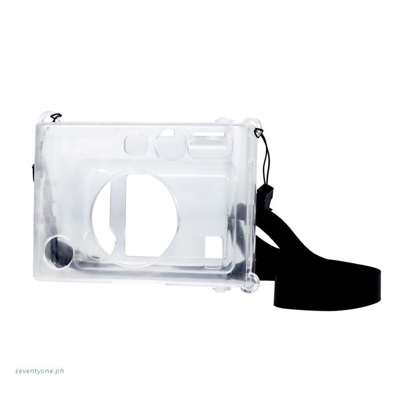Túi Đựng Bảo Vệ Máy Ảnh Fujifilm Mini EVO Kèm Dây Đeo Vai Bằng PVC Trong Suốt Ốp