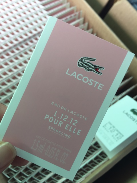 Vial Lacoste mẫu thử nước hoa | Thế Giới Skin Care
