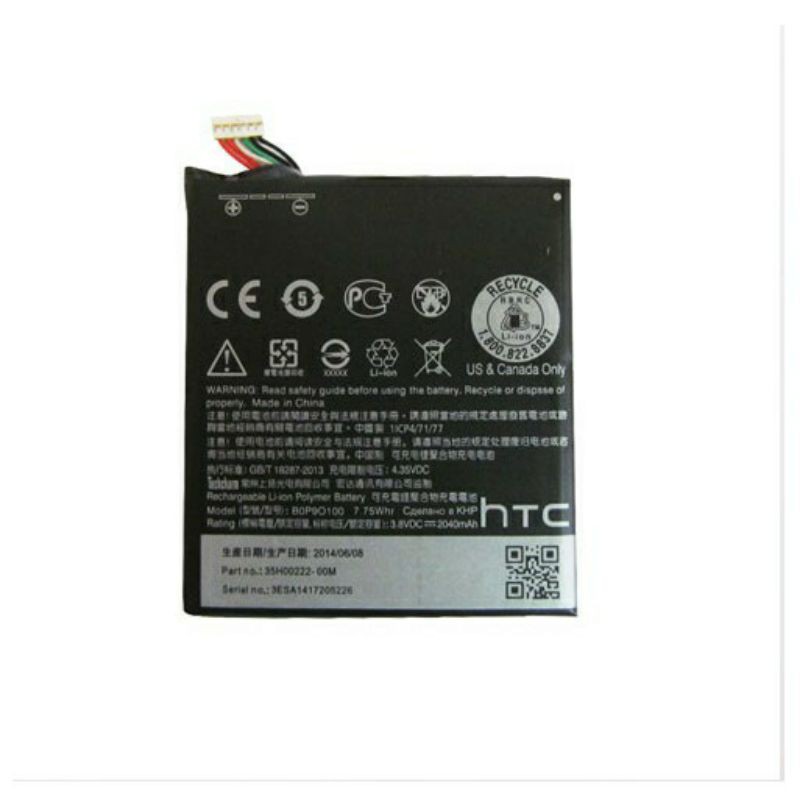 Pin HTC One A9 dung lượng 2150mAh xịn bảo hành 6 tháng