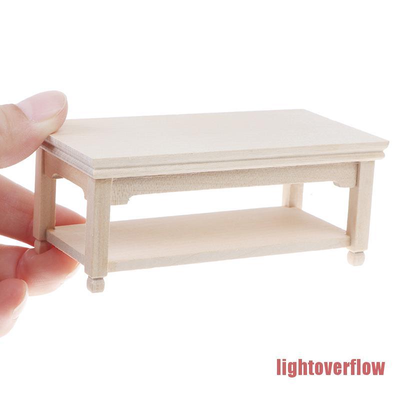 Mô Hình Bàn Trà Mini Tỉ Lệ 1: 12 Trang Trí Nhà Búp Bê