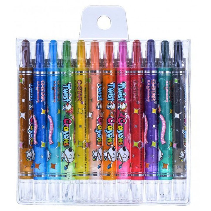 Sáp Tô Màu GS-907 12 màu BM00002