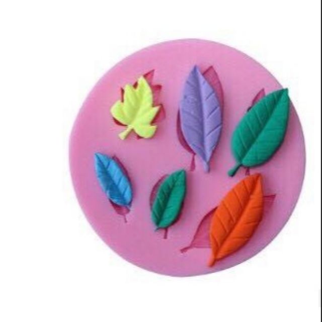 Khuôn silicon 4D 6 lá