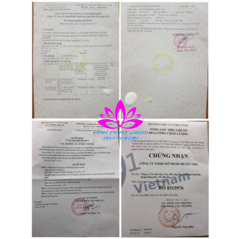 Kem Tẩy Lông Huyền Phi Chính Hãng