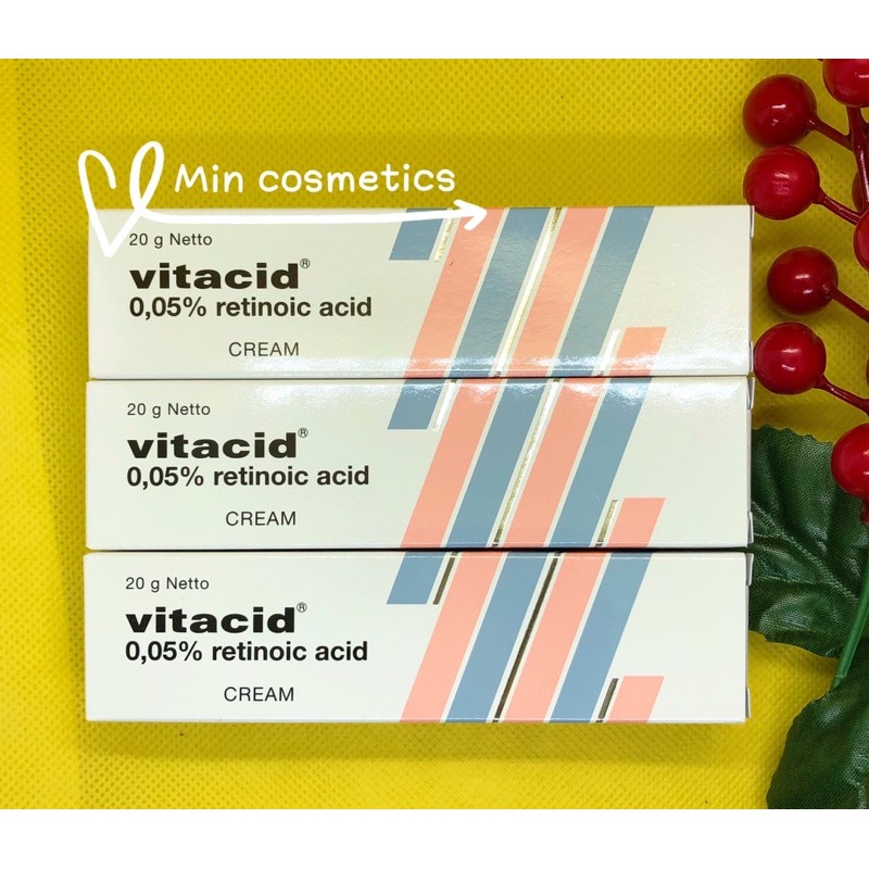 Vitacid 0.05% kem giảm mụn megaduo