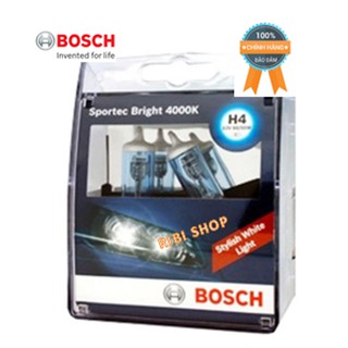 Bóng đèn tăng sáng Bosch 4000k ( 9005-9006-H1-H11-H4-H7 ) hàng chính hãng