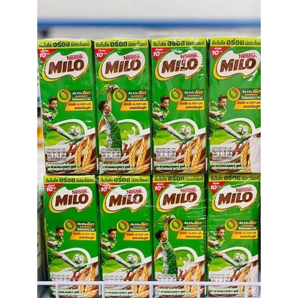 Sữa Milo NESTLE Thái Lan - Lốc 4 hộp (hộp 180ml)
